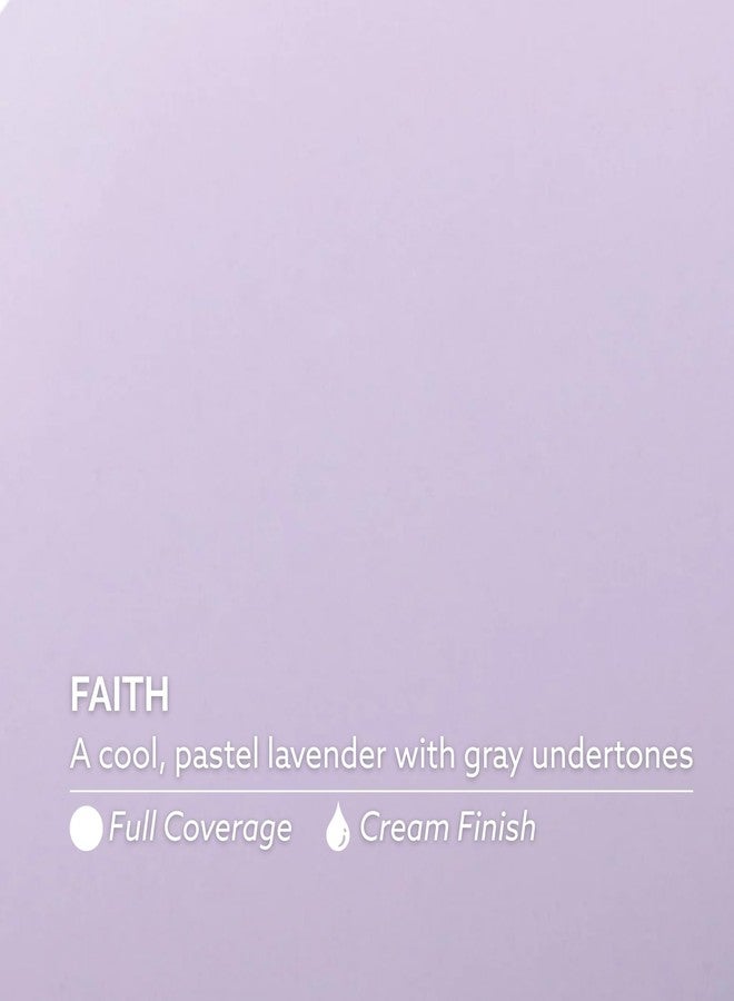 Dazzle Dry Mini Kit 4 Step System - Faith, a cool, pastel lavender with gray undertones. Full coverage cream. (5 Piece Kit / 5 Manicures) - Image 3