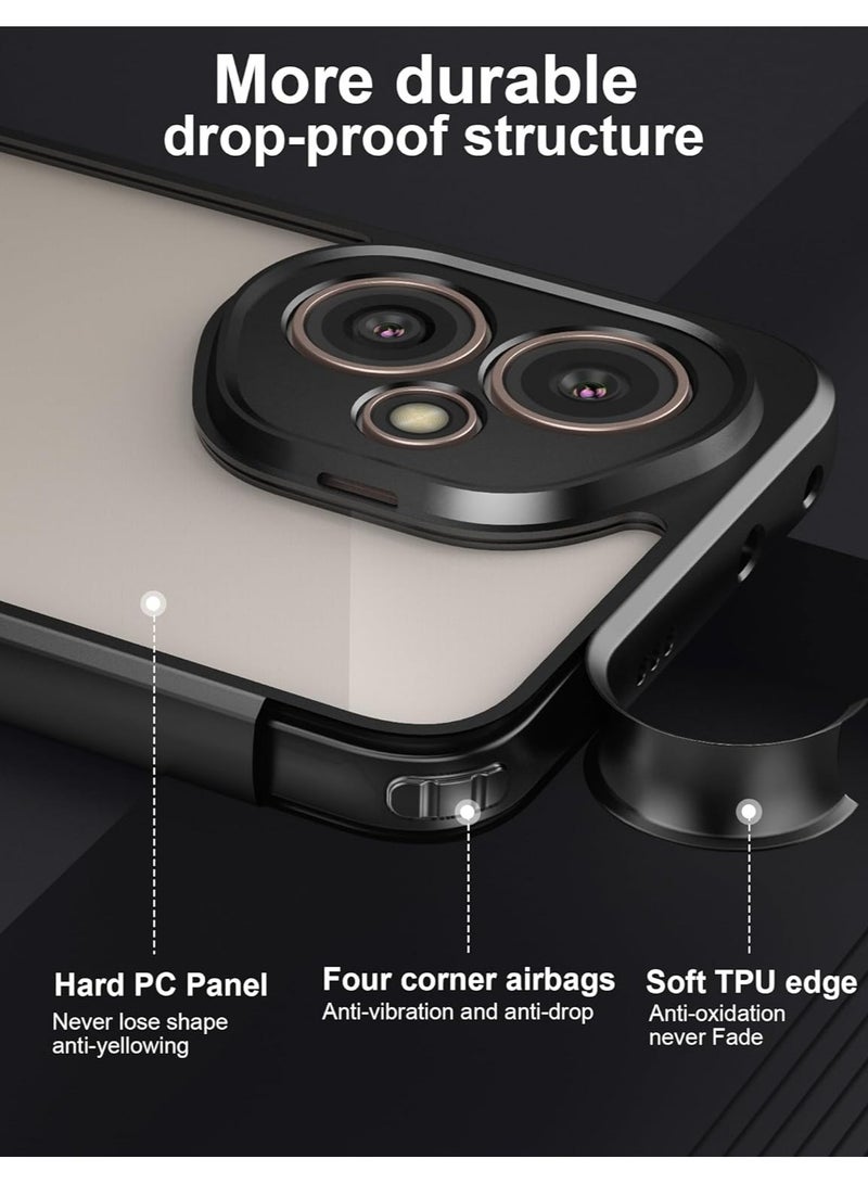 جراب حمايه شفاف مضاد للاصفرار ومقاوم للصدمات متوافق مع Honor 400  (شفاف) - Image 4