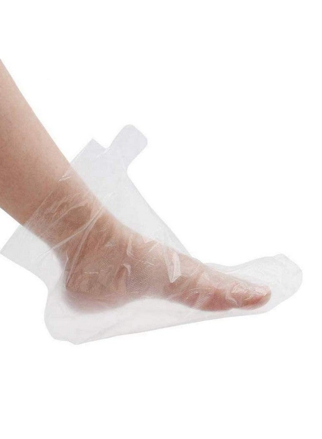 ALLmuis Paraffin Bath Liners for Foot Pedicure Hot Spa Wax Treatment, Larger Thicker Thermal Therapy Feet Covers Bags Plastic Socks Liners - Image 2