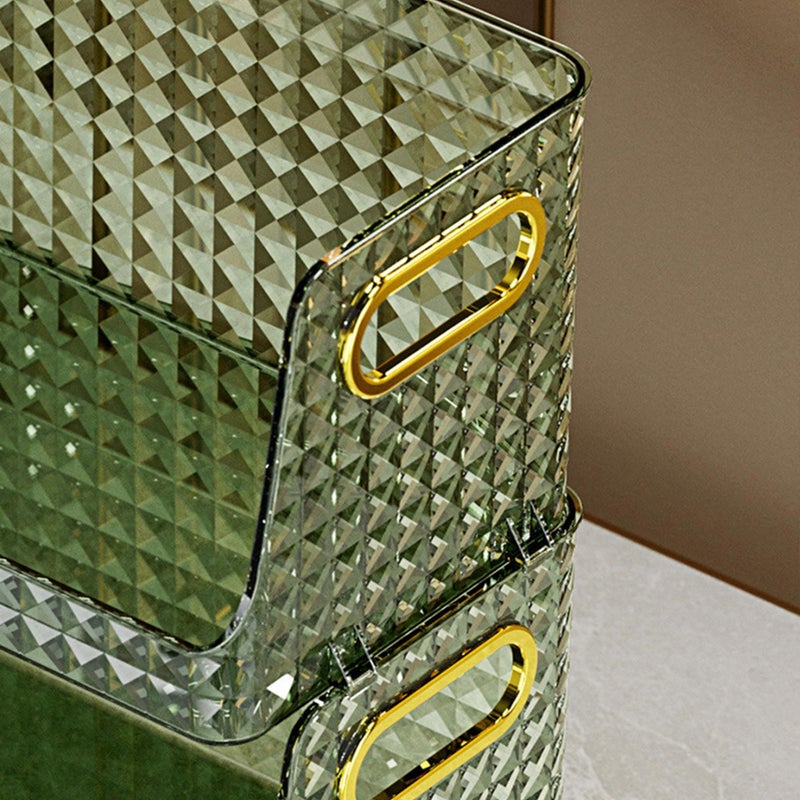 Kuber Industries Kuber Industries Multipurpose Jewellery and Cosmetic Storage Container| Makeup Perfume Organiser | Dressing Table organiser tray | Skincare Storage Box | YM.6585D | Dark Green  - Image 5