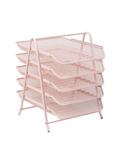 Mind Reader  Network Collection 5-Tier Paper Tray File Storage Desktop Organizer Metal Mesh Pink - pzsku/Z05EF08DD56A6E3A2BBC8Z/45/_/1721983980/71e967ac-f75b-4d09-ad9f-8ebb32102eeb