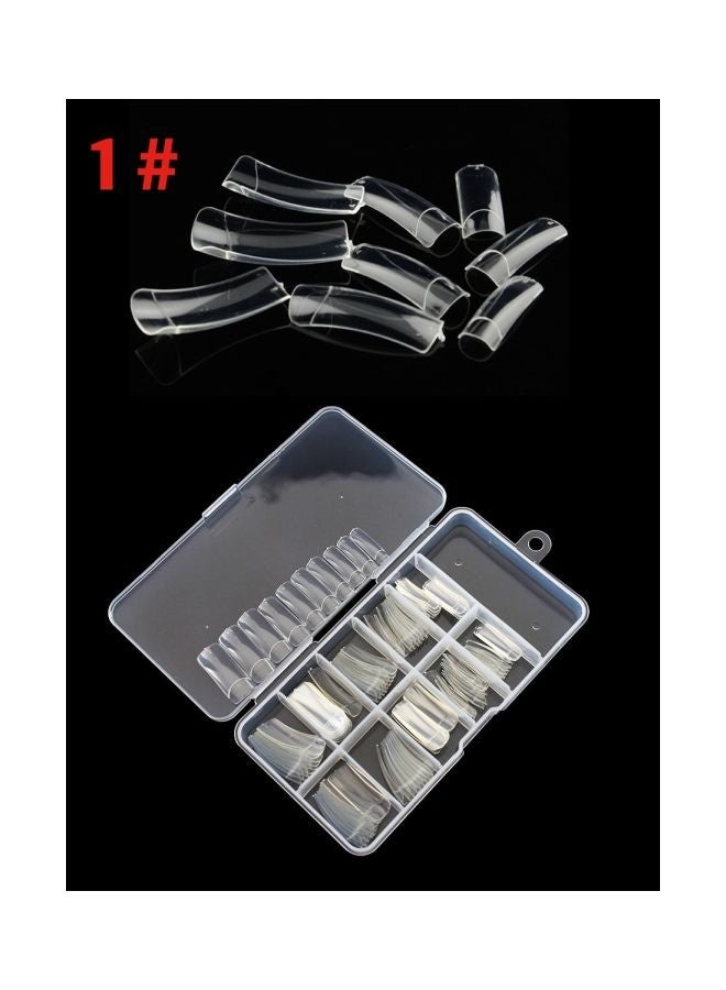 ORiTi 100-Piece Artificial Nail Tips Set - Image 3