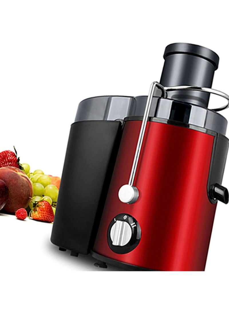 MUNTAQI عصارة مع فتحة واسعة 3 إنش - آلة عصير مدمجة للفواكه والخضروات، إنتاج عصير عالي، تصميم مضاد للتنقيط، سهل التنظيف، محرك قوي لعصارة الضغط البارد للمطبخ المنزلي - Image 2