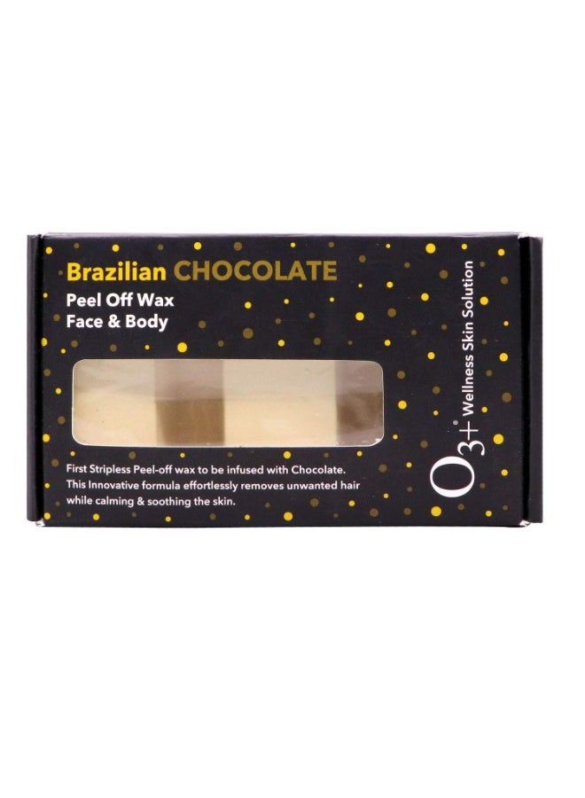 O3+ Brazilian Chocolate peel Off Wax face body 165g - Image 3
