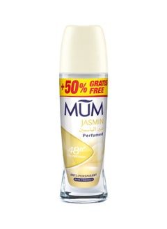 MUM Deodorant Roll-on - Jasmine, 48-Hrs Protection, Quick Drying Formula For All Skin Type, Pack of 6, 75ml Each  - Image 2