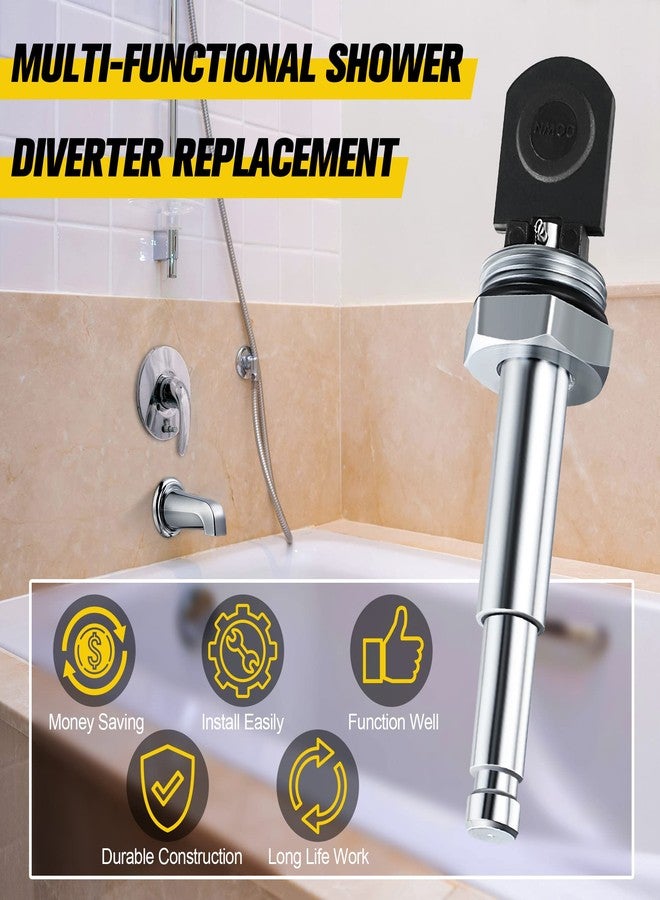 Enhon 2 Pack Push Button Diverter, Compatible with RP5649, Compatible with Delta Single Handle 600 Series Valve, Shower Replacement Parts, Shower Diverter Assembly for Use in Single Handle Tub - Image 4