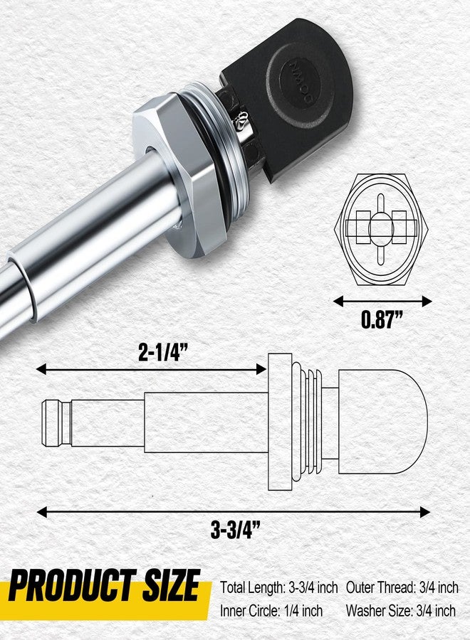Enhon 2 Pack Push Button Diverter, Compatible with RP5649, Compatible with Delta Single Handle 600 Series Valve, Shower Replacement Parts, Shower Diverter Assembly for Use in Single Handle Tub - Image 2