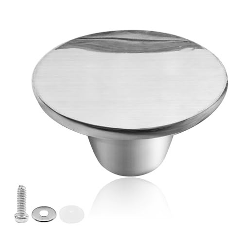 Uenhoy 4 Pcs Dutch Oven Knob Stainless Steel Pan Pot Lid Handle Replacement Knobs for Le Creuset, Aldi, Lodge and Other Enameled Dutch Oven, Silver - Image 2