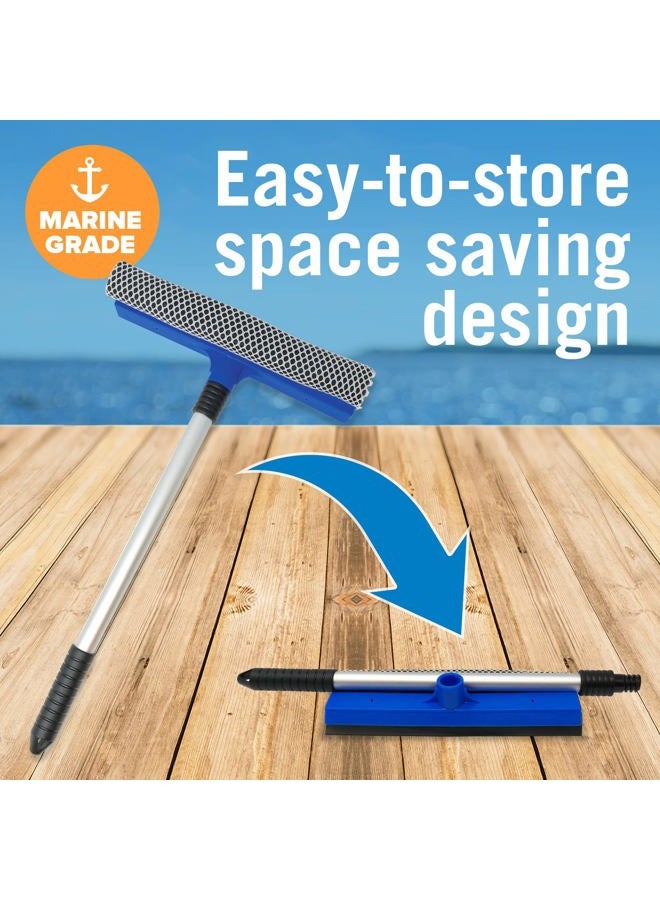 Better Boat Marine Squeegee Windshield Cleaning Tool Window Squeegee Window Cleaner and Washer with Sponge and Car - Image 5