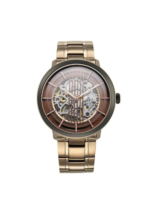 تيتان Men's Stainless Steel Automatic Watch 1848KM05 - 44 mm