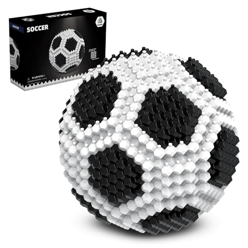 KADELE Soccer Building Block Set Adults challenging STEM Block Decorations Miniature 3D Educational Toys for Ages 14 15 16 and Above 437 Pieces - Image 1