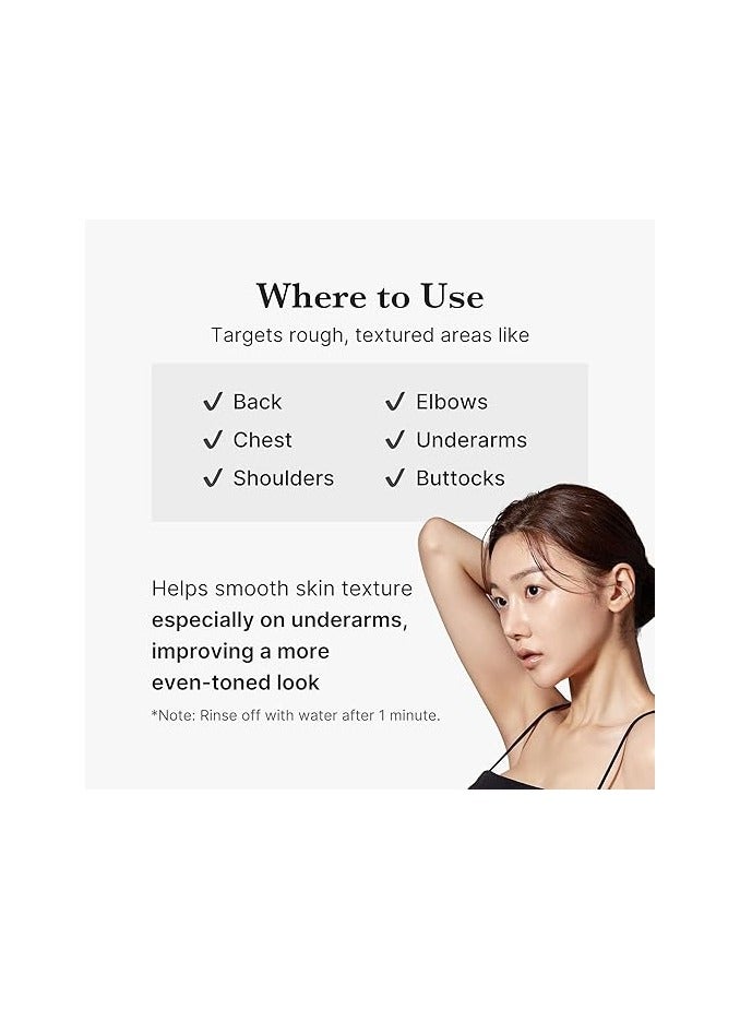 medicube Red Body Peeling Shot, Strawberry Skin Body Spray Cleanser, AHA + BHA + Succinic Acid, Exfoliating, 3.88 oz. - Image 3