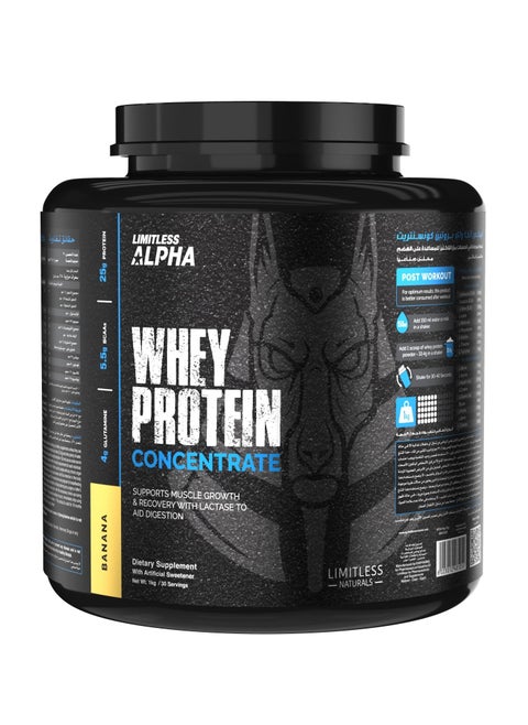 Alpha Whey Protein Concentrate - Banana