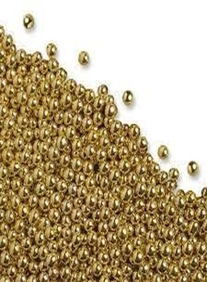 RED CLIFF Premium Silver+Gold+White Dragees Medium Sized (4mm)Pearl Balls Ideal for Cake Decoration & Garnishing | 100g (Pack of 3) - Image 2