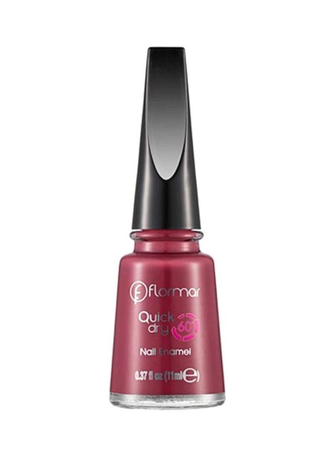 flormar Quick Dry Nail Enamel D20 Rose Taboo - Image 1
