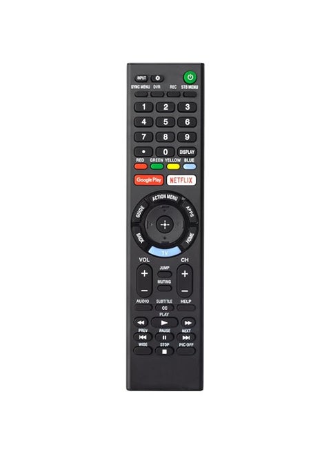 EFGWXYZ Universal Replacement Remote for Sony-TV-Remote，for Sony-TVs and Sony-Bravia-TVs，for All Sony 4K UHD LED LCD HD Smart TVs, with Netflx, Gogle-Play Buttons-1pc-No Voice Function