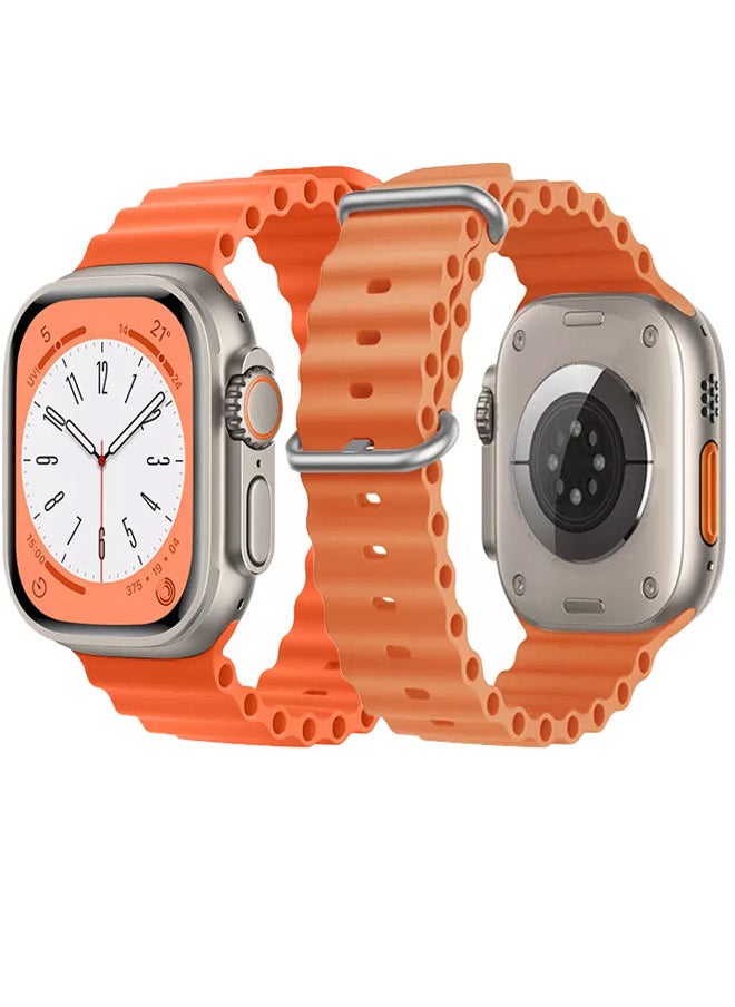 Black Tiger - smartwatch Ultra 2 Heart Rate Monitor and Supports The Arabic Language - Image 1