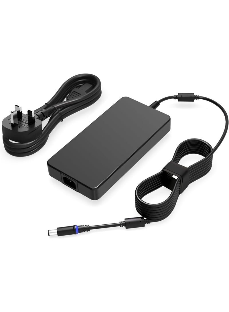 Terabyte 240W 180W Compatible with Dell Precision M6400 M6500 M6600 7710 7720 7530 7520 7730 Alienware M17 M17X M15 M18X Area-51m 13 15 17 R1 R2 R3 R4 Laptop Power Supply 19.5V 12.3A - Image 1