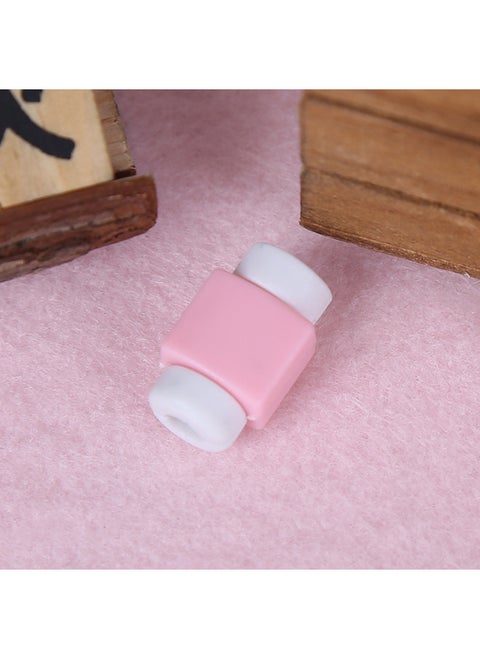 A Large Supply Of Candy-colored Mobile Phone Computer Data Cable Protector Universal Headset Charging Cable Apple-Color:Pink (bulk Without Packaging) (apple)