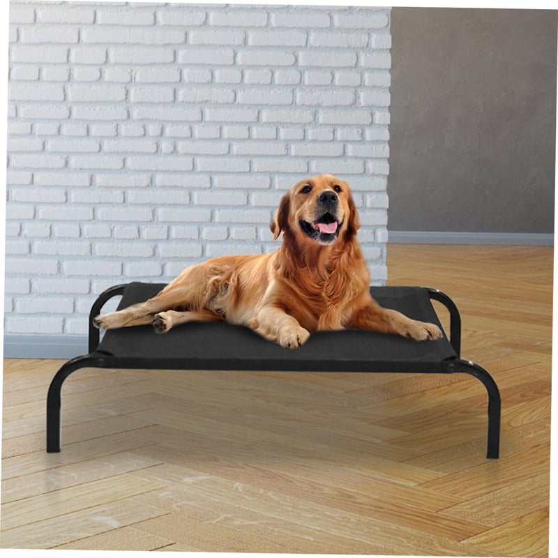 HANABASS Dog Cot Removable Cover Breathable Mesh for Use Cooling Cushion for Dogs Easy to Lightweight Design - Image 4