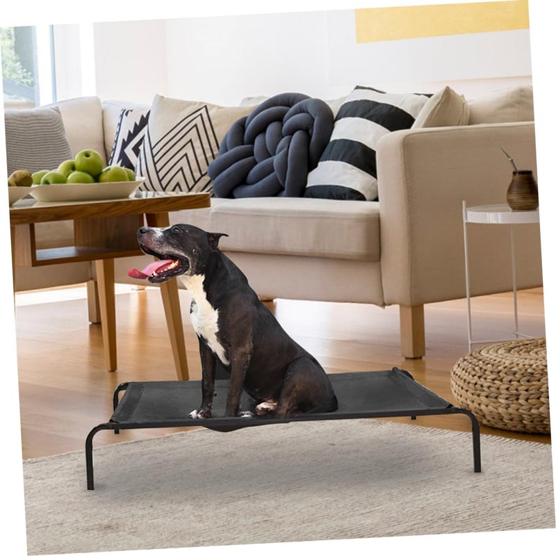 HANABASS Dog Cot Removable Cover Breathable Mesh for Use Cooling Cushion for Dogs Easy to Lightweight Design - Image 5