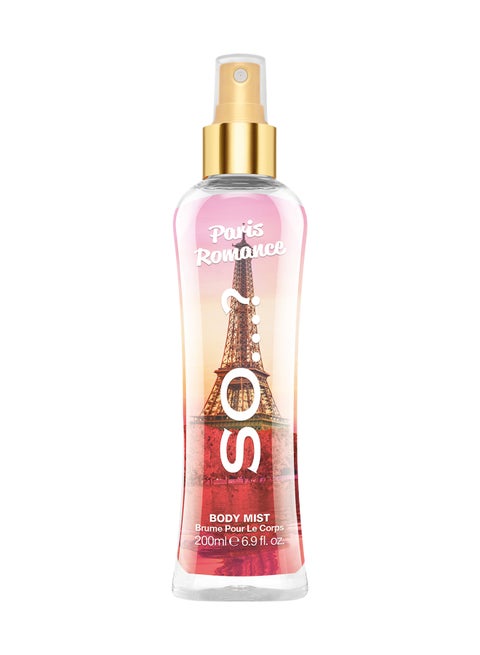Summer Escapes Paris Romance Body Mist – Luxury Perfume Spray for Women & Girls, Long-Lasting Fragrance, Body Mist For Women, 200ml