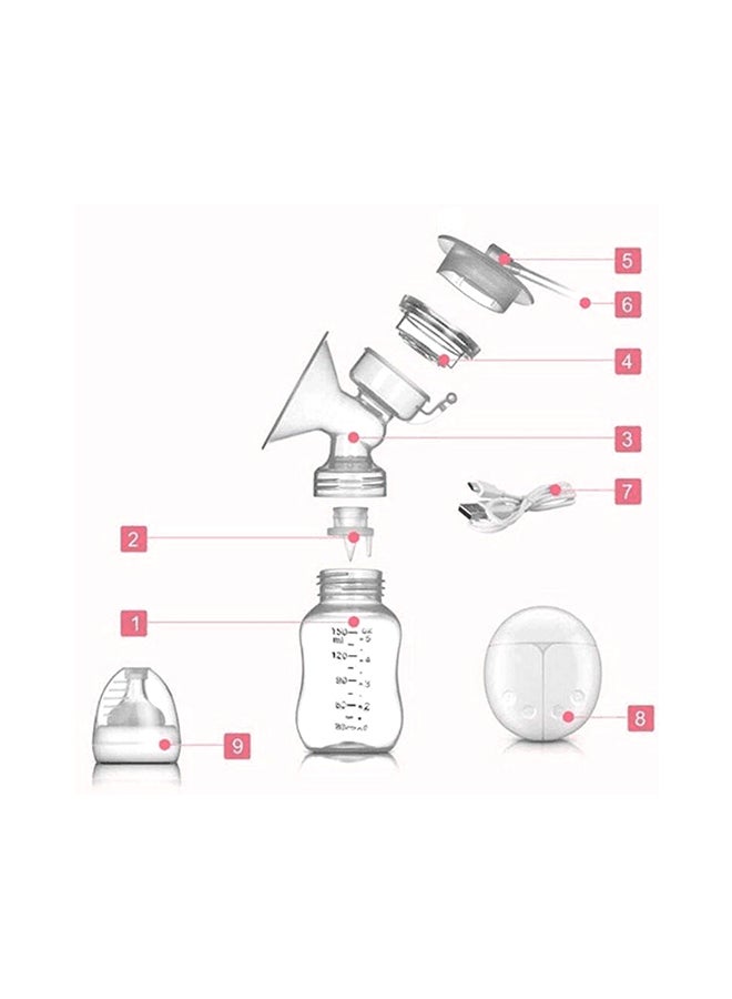 4-Piece Intelligent Automatic Convenient Double Electric Milk Bottle Pump Set - Image 3