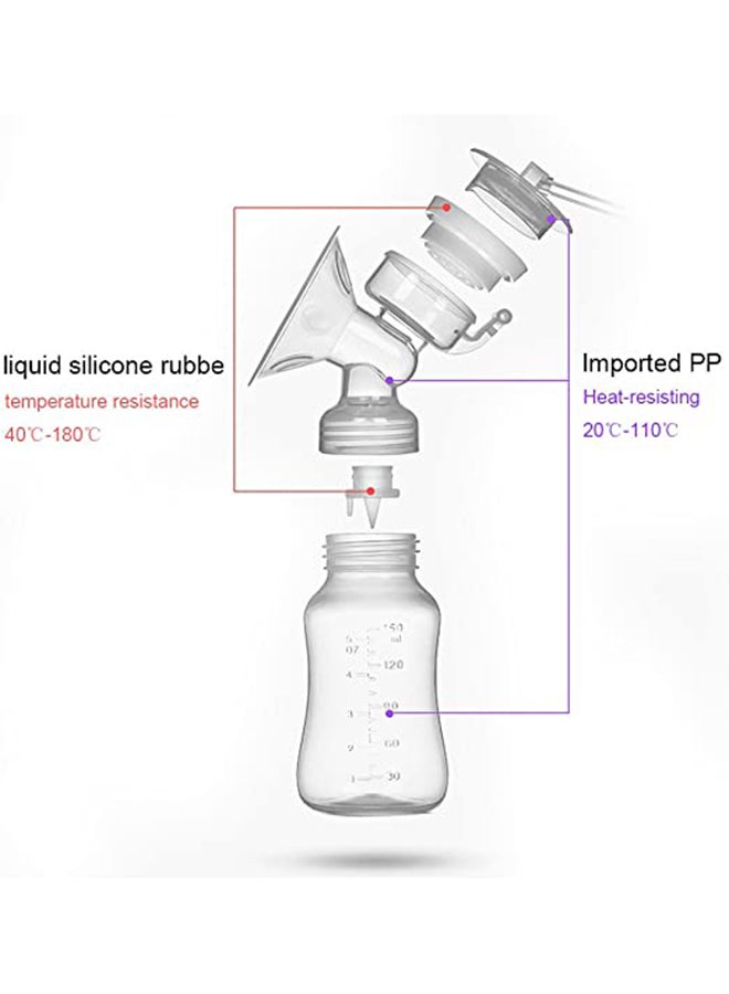 4-Piece Intelligent Automatic Convenient Double Electric Milk Bottle Pump Set - Image 4