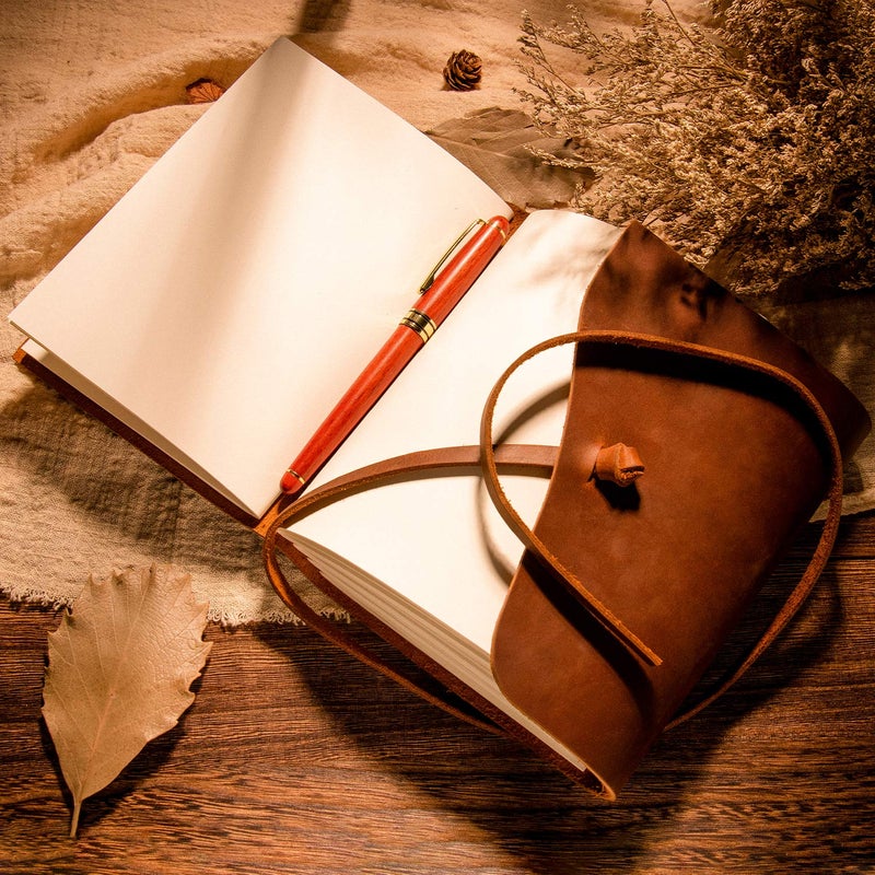 BEILUNER Luxury Rosewood Ballpoint Pen Writing Set - Elegant Fancy Nice Gift Pen Set for Signature Executive Business Office Supplies - Gift Boxed with Extra Refills (Black) - Image 4