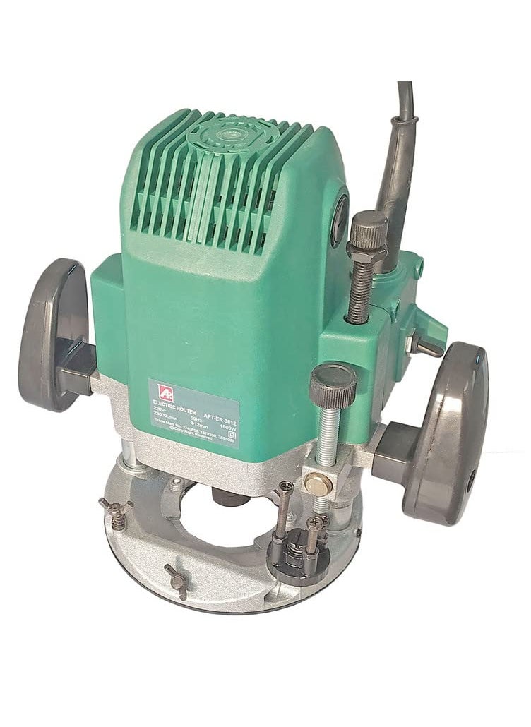 Inditrust INDITRUST Heavy duty 1600W Router Trimmer Machine 8mm Electric Wood Router Machine With 12 Pcs Router bit Pack of 2 Rotary Tool  - Image 2