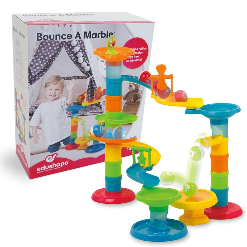 Edushape Bounce A Marble Racetracks 30Piece Set 809801 - Image 2