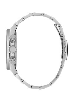 GUESS Guess Men's Silver Chronograph Stainless Steel triffany Blue Dial Strap Watch - GW0489G3  - Image 4