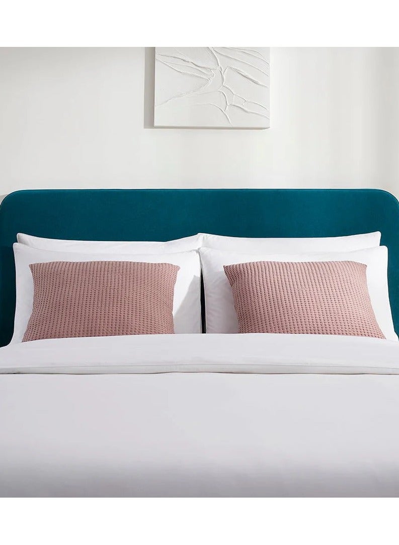 ملاذ هاوس سرير كابتونيه ازرق 160سم - MZBDN02-BLU - مصنوع من قماش مبطن مع لوح رأس بكابتونيه أنيق - 160 سم - الأبعاد: ارتفاع 120 سم × طول 195 سم - Image 3