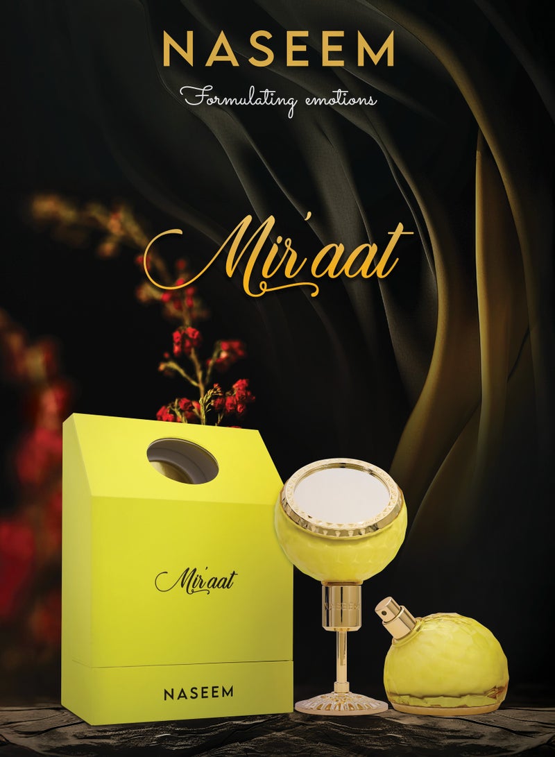 Naseem Miraat Aqua Eau de Parfum Perfume for Men and Women - 100ml - Image 2