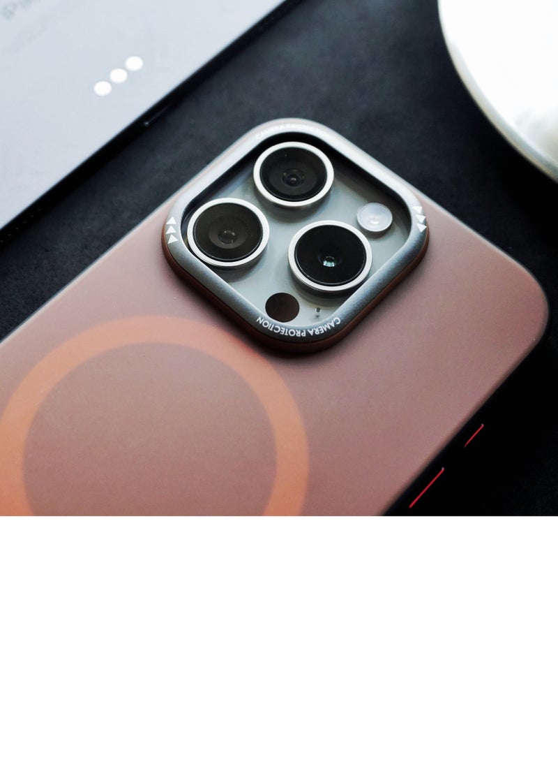 iPhone 15 Pro Max Clear Case with MagSafe Brown - Image 2