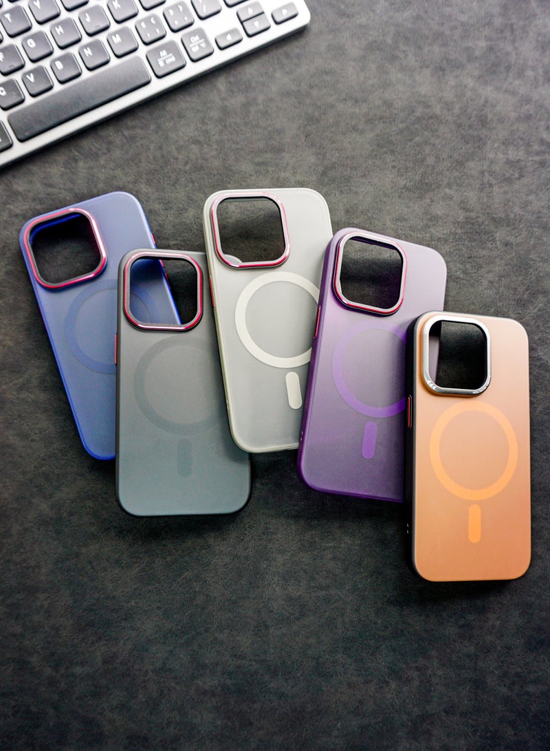 iPhone 15 Pro Max Clear Case with MagSafe Brown - Image 3