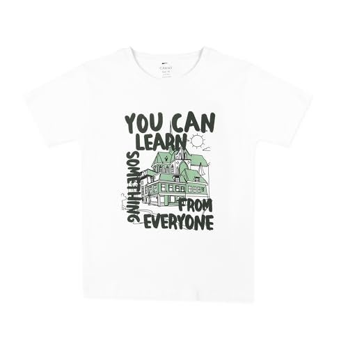CAVIO Boys Cotton Blend Full Sleeves Colorblock Jacket and T-Shirt OliveGreen - Image 2