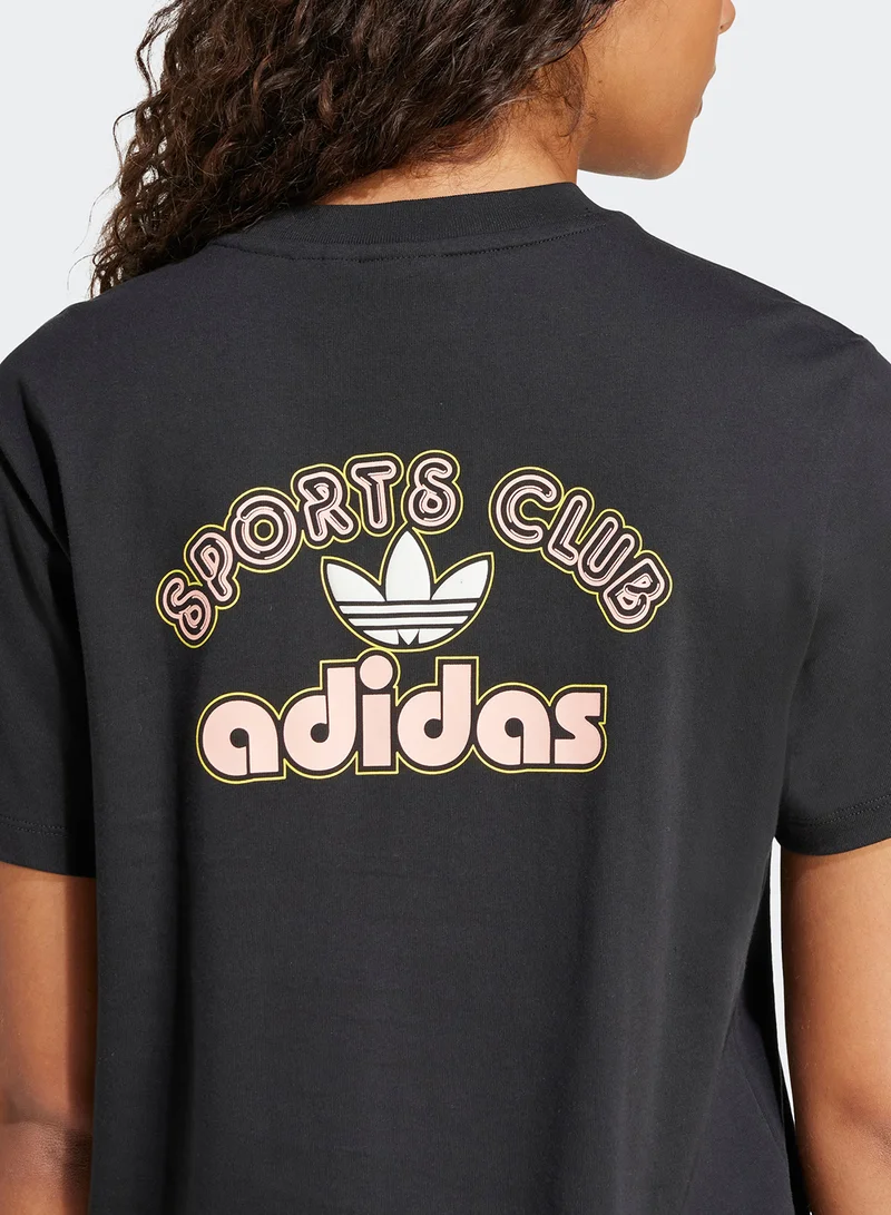 adidas Originals Trefoil Series Sports Club Loose T-Shirt