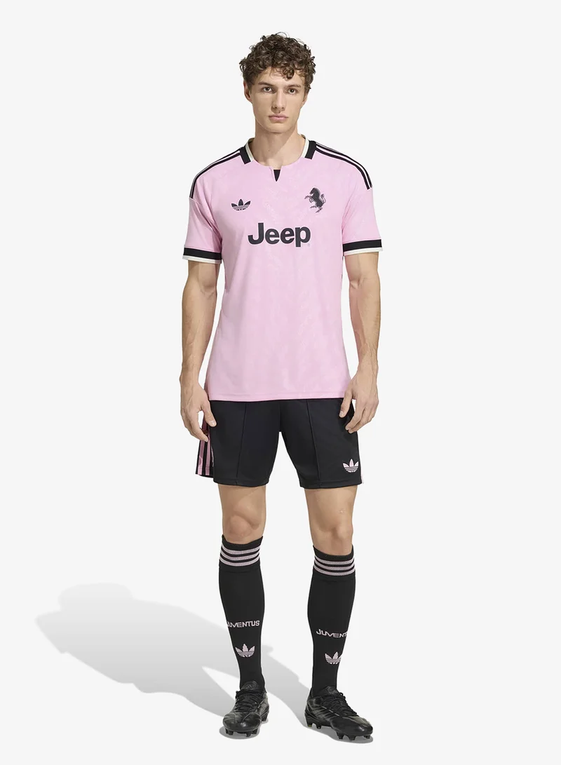 Adidas BLACK Juventus Away Shorts for Men | Best Price UAE