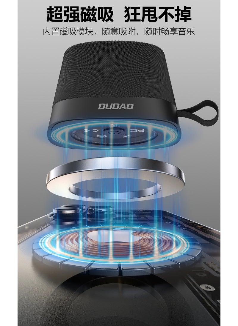 DUDAO Y20-B MINI MAGNETIC PHONE STAND SPEAKER -BLK - Image 5