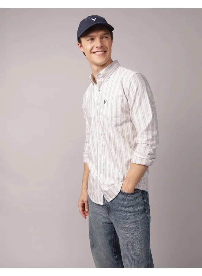 American Eagle AE Slim Fit Everyday Oxford Button-Up Shirt
