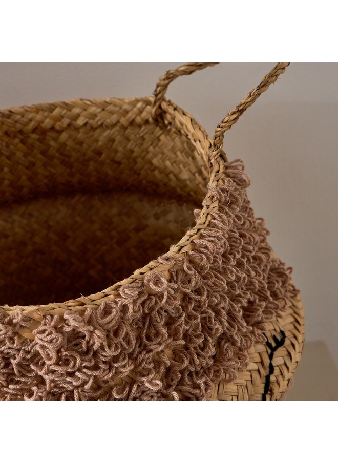 Home Box Belmonte Seagrass Basket 35 x 35 cm  - Image 3