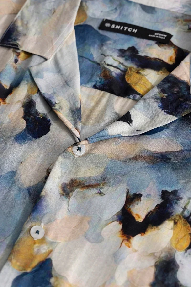 SNITCH قميص أزرق مجرد من نيبولارا