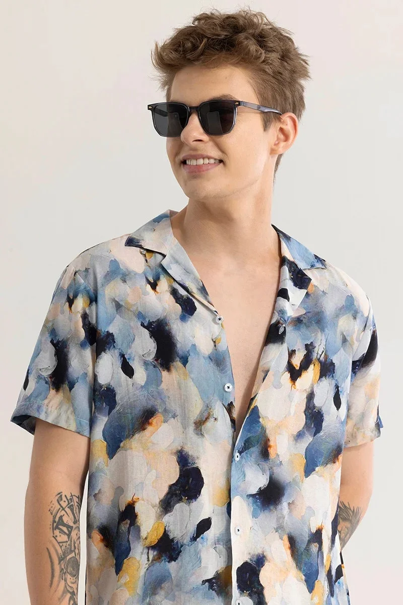 سنيتش قميص أزرق مجرد من نيبولارا