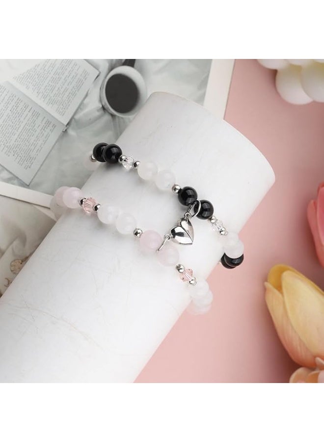 ChicAbode Matching Bracelets for Couples Best Friends Matching Spider Kitty Tv Girl Charm Friendship Bracelets Long Distance Relationship Bracelets Birthday Gifts for Women Teen Bestie Gf Bf - Image 5