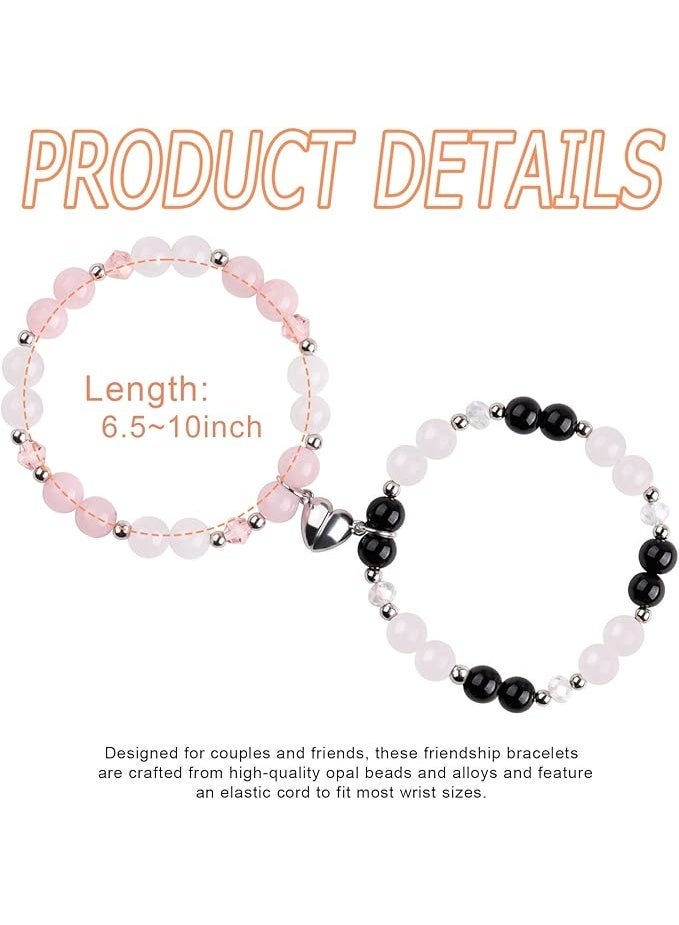 ChicAbode Matching Bracelets for Couples Best Friends Matching Spider Kitty Tv Girl Charm Friendship Bracelets Long Distance Relationship Bracelets Birthday Gifts for Women Teen Bestie Gf Bf - Image 2