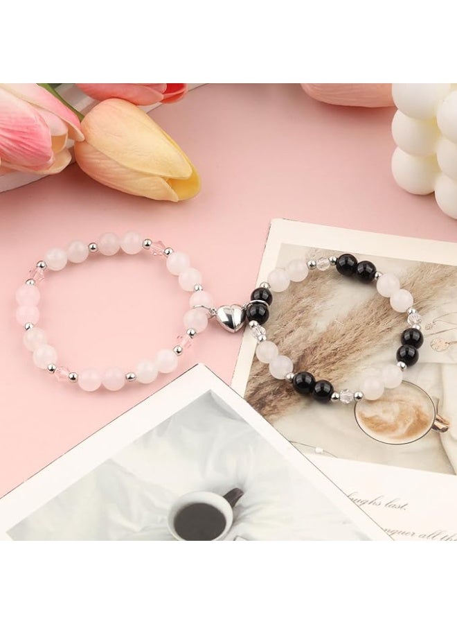 ChicAbode Matching Bracelets for Couples Best Friends Matching Spider Kitty Tv Girl Charm Friendship Bracelets Long Distance Relationship Bracelets Birthday Gifts for Women Teen Bestie Gf Bf - Image 3