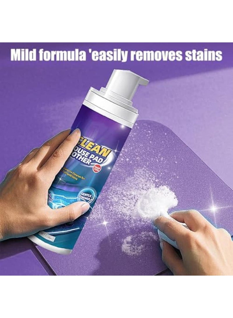 Barakah Keyboard Cleaner - 200ml Mousepad Cleaning Solution (2 Bottles), Multi-Surface Electronics Cleaning Tool for Data Cables, Desk, Tech Maintenance & Accessories, Ideal for Home Office - Image 2