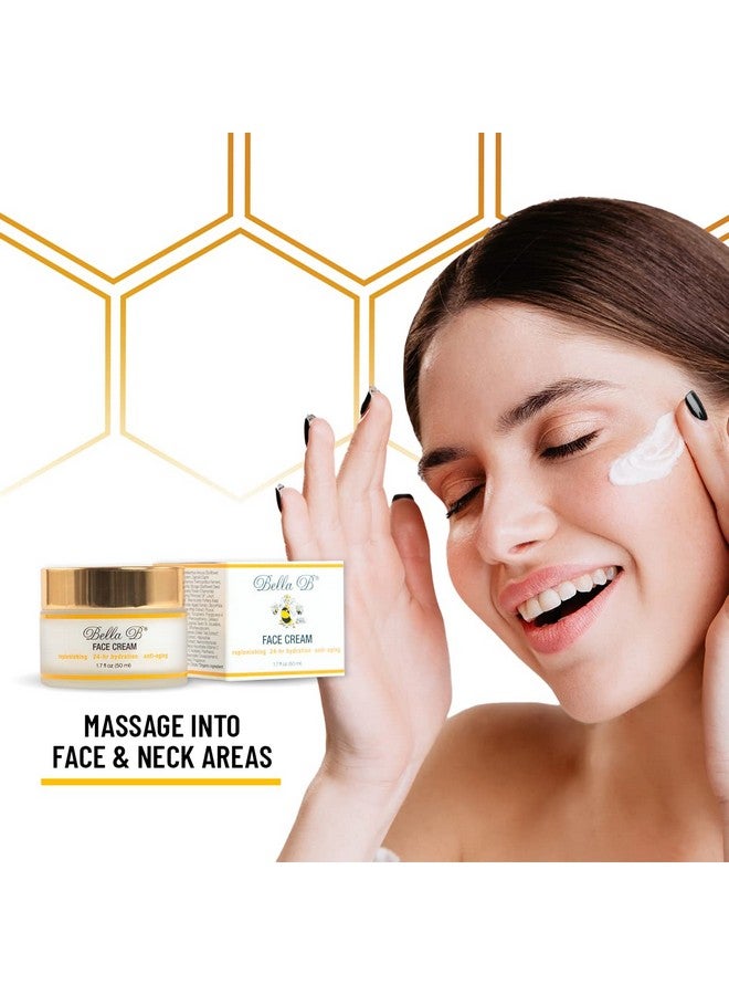Bella B Face Cream 1.7 Oz Jar Facial Glow Pregnancy Skincare All Natural Face Moisturizer Organic Face Cream Prenatal Skin Care Organic Facial Moisturizer For Sensitive Skin - Image 5