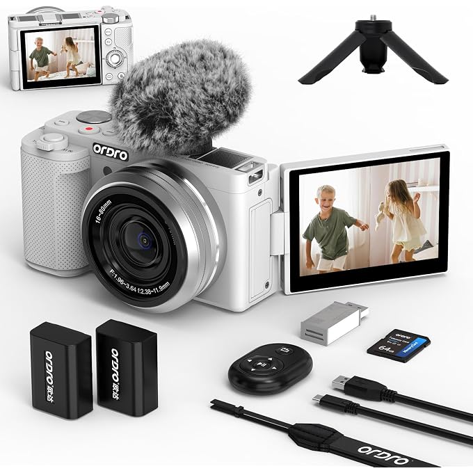 ORDRO ORDRO 5k Digital Camera 64GB Z05F09FC9C8714B48C176Z